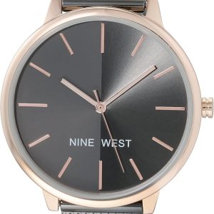 Nine West Women’s Mesh Bracelet Watch