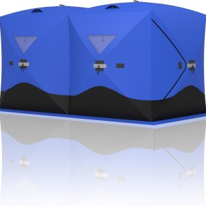 Portable Ice Fishing Shelter – Spacious 3 to...