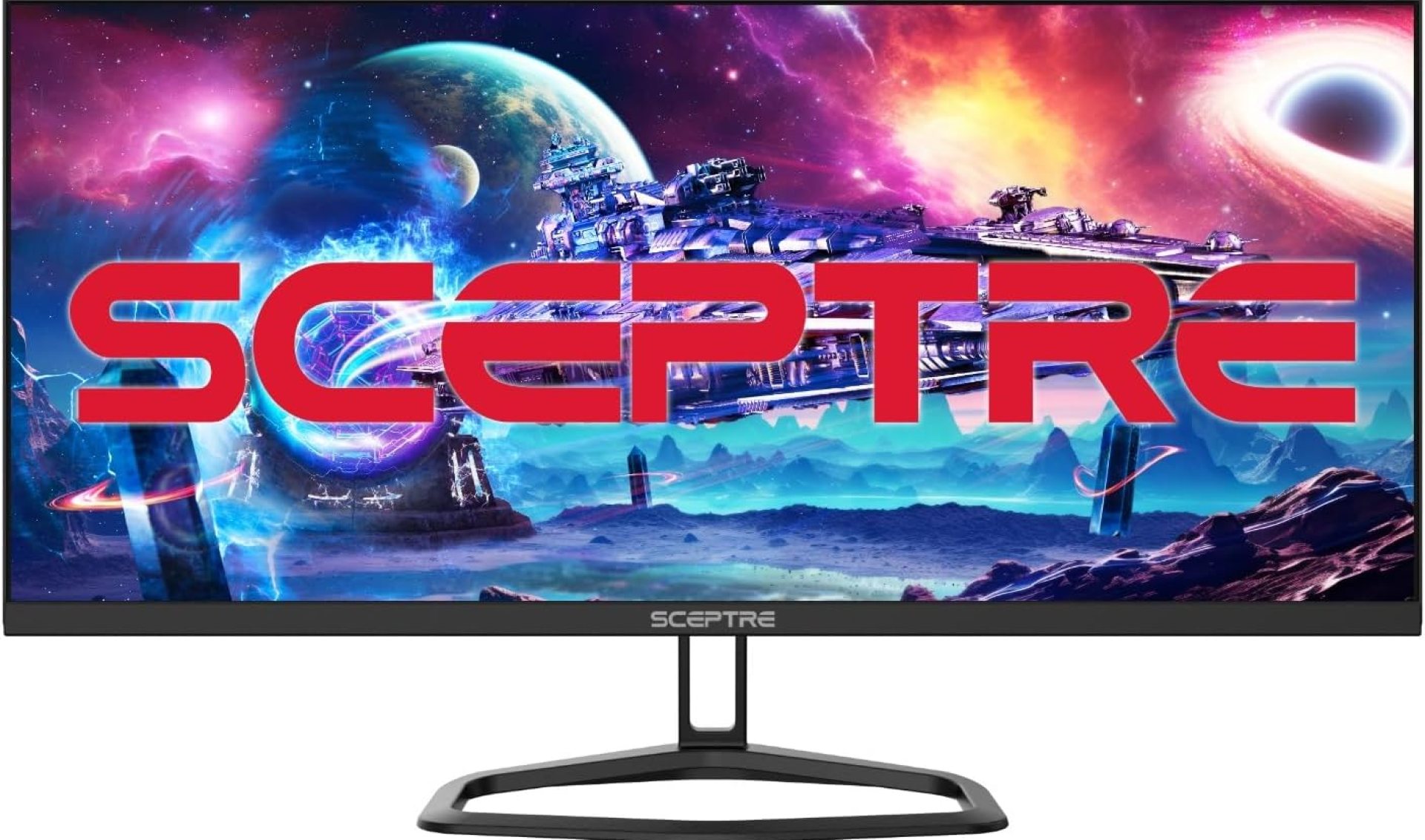 Sceptre 30-inch IPS Monitor 21:9 DisplayPort x2 up to 210Hz 1ms Ultra Wide/Slim Build-in Speakers, Machine Black 2024 (E305B-FU200T) Sceptre 30-inch IPS Monitor 21:9 DisplayPort x2 up to 210Hz 1ms Ultra Wide/Slim Build-in Speakers, Machine Black 2024 (E305B-FU200T)