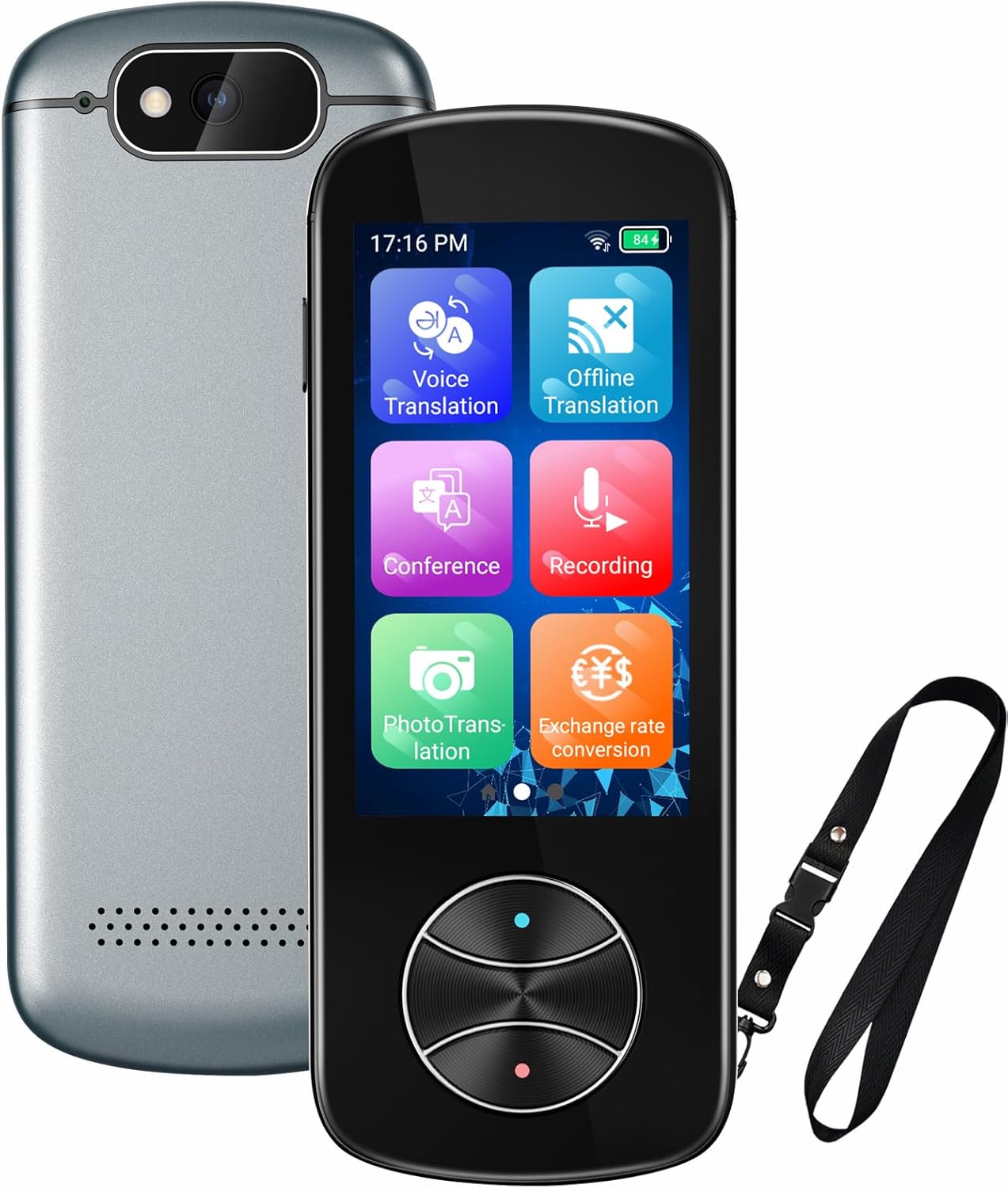 Language Translator Device, Two-Way Instant AI Voice Translator Support 137+ Language Online Translation, Translator Device with Voice/Text/Offline/Photo Translation for Business Learning Travel Language Translator Device, Two-Way Instant AI Voice Translator Support 137+ Language Online Translation, Translator Device with Voice/Text/Offline/Photo Translation for Business Learning Travel