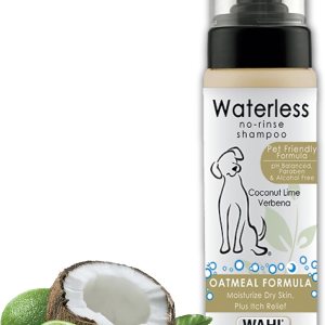 Wahl USA Pet Friendly Waterless No Rinse Shampoo for...