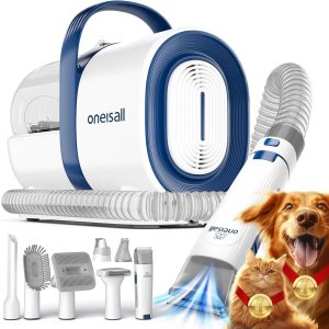 oneisall Dog Grooming Vacuum, Pet Grooming Vacuum with...