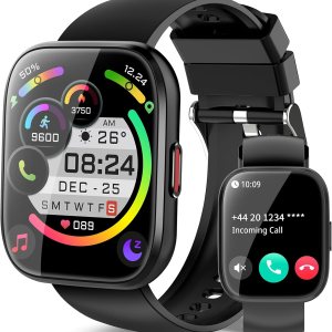 Smart Watch for Men Women Bluetooth Call, 1.85″...