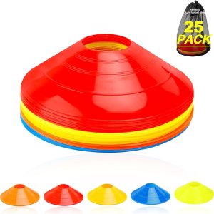 Ashsajkd(Set of 25/50/100 – Agility Soccer Cones...