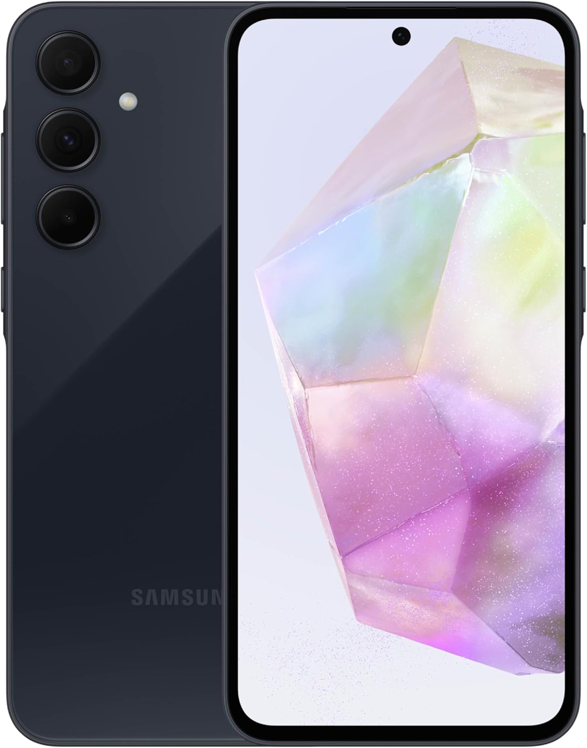 SAMSUNG Galaxy A35 5G A Series Cell Phone, 128GB Unlocked Android Smartphone, AMOLED Display, Advanced Triple Camera System, Expandable Storage, Rugged Design, US Version, 2024, Awesome Navy SAMSUNG Galaxy A35 5G A Series Cell Phone, 128GB Unlocked Android Smartphone, AMOLED Display, Advanced Triple Camera System, Expandable Storage, Rugged Design, US Version, 2024, Awesome Navy