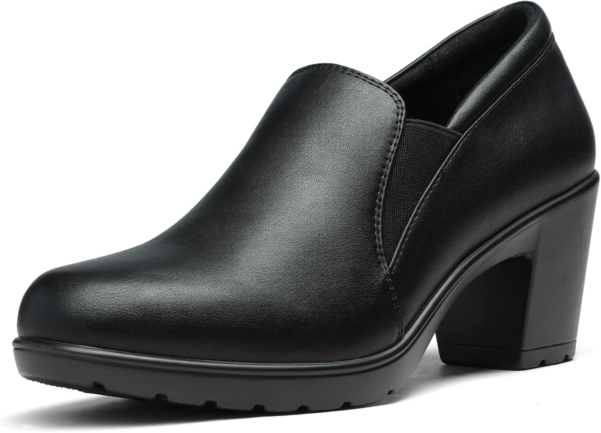 DREAM PAIRS Women’s Low Chunky Block Heels Pumps Comfortable Slip-on Heeled Loafers Dress Work Shoes for Office Business DREAM PAIRS Women’s Low Chunky Block Heels Pumps Comfortable Slip-on Heeled Loafers Dress Work Shoes for Office Business