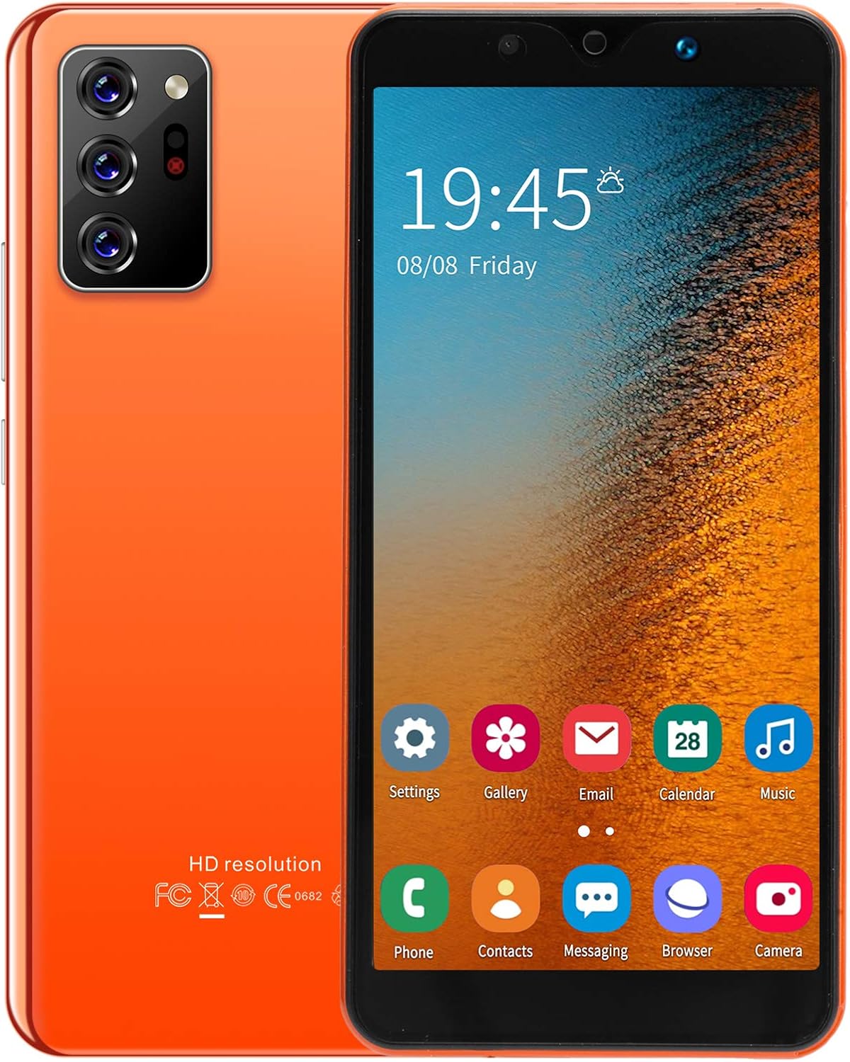 KIKYO Unlocked Smartphones,Note30 Plus 5.72in Dual SIM Unlocked Cell Phone,1GB RAM + 8GB ROM,2MP+5MP Dual Camera,Face ID Android Phone with 1650mAh Battery(Orange) KIKYO Unlocked Smartphones,Note30 Plus 5.72in Dual SIM Unlocked Cell Phone,1GB RAM + 8GB ROM,2MP+5MP Dual Camera,Face ID Android Phone with 1650mAh Battery(Orange)