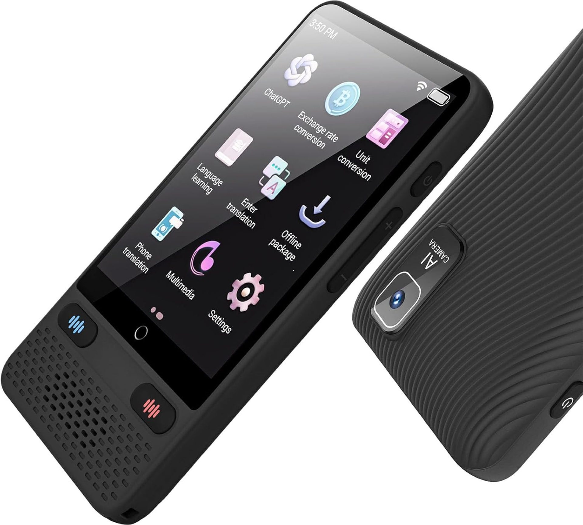 Language Translator Device,2025 Latest Two-Way Language Translator in 138 Languages, Online/Offline/AI/Voice/Photo Translation, Standy 240H, Portable Instant Translator for Business,Study & Travel Language Translator Device,2025 Latest Two-Way Language Translator in 138 Languages, Online/Offline/AI/Voice/Photo Translation, Standy 240H, Portable Instant Translator for Business,Study & Travel