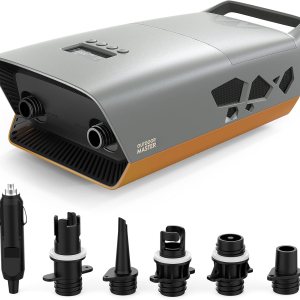 OutdoorMaster 20PSI High Pressure SUP Air Pump, The...