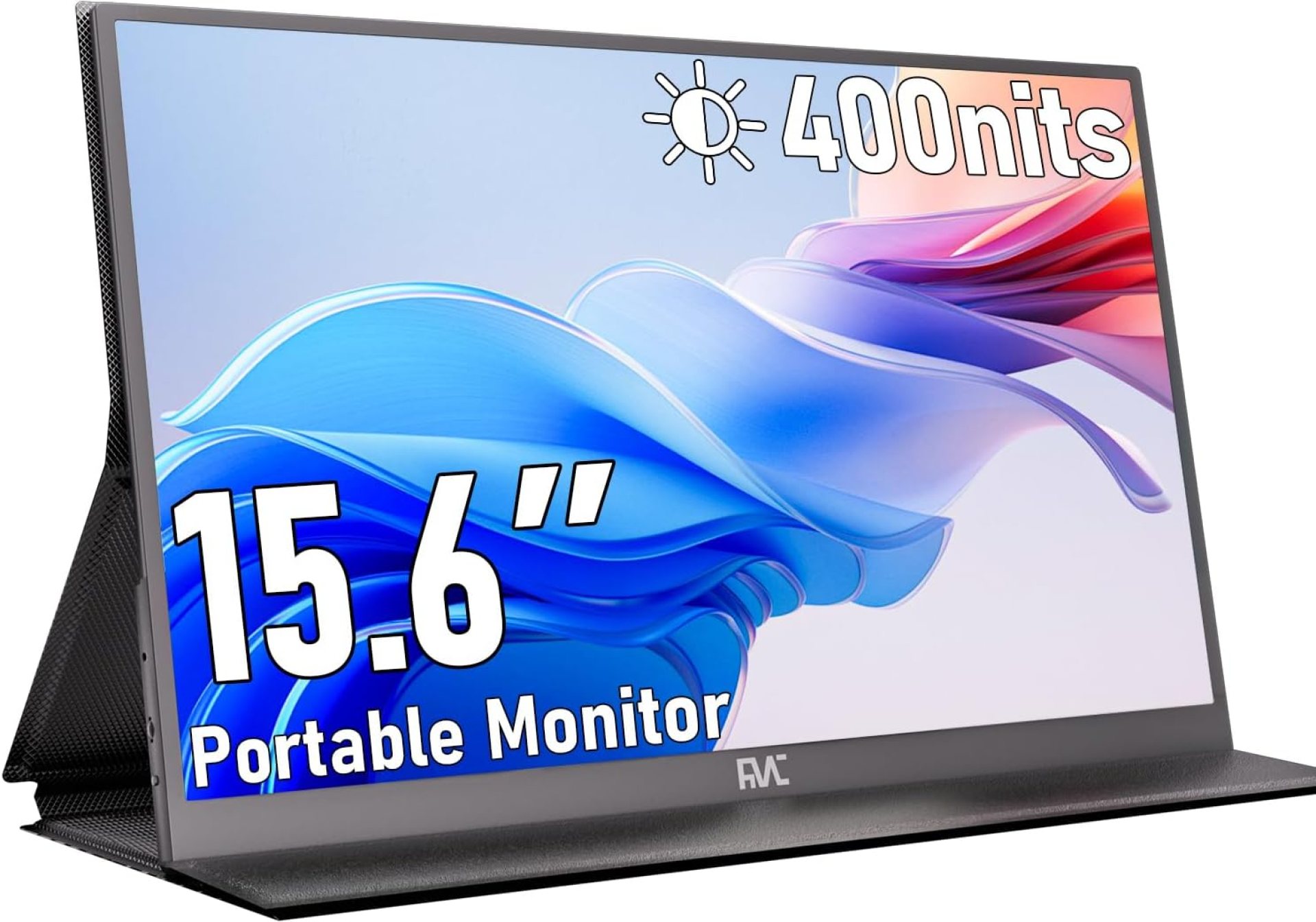 FMC 15.6 Inch 400 nits 1080P FHD Portable Monitor 60 Hz Ultra Slim Travel Monitor USB-C HDMI with Cover & Cables for Laptop PC MAC PS Xbox Switch Screen Extender FMC 15.6 Inch 400 nits 1080P FHD Portable Monitor 60 Hz Ultra Slim Travel Monitor USB-C HDMI with Cover & Cables for Laptop PC MAC PS Xbox Switch Screen Extender