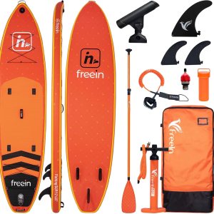 Freein Fishing SUP Inflatable Stand Up Paddle Board...