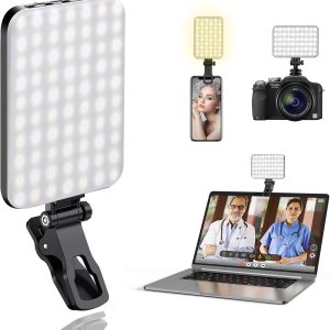 60 LED Portable Selfie Light Video Conference Lighting...