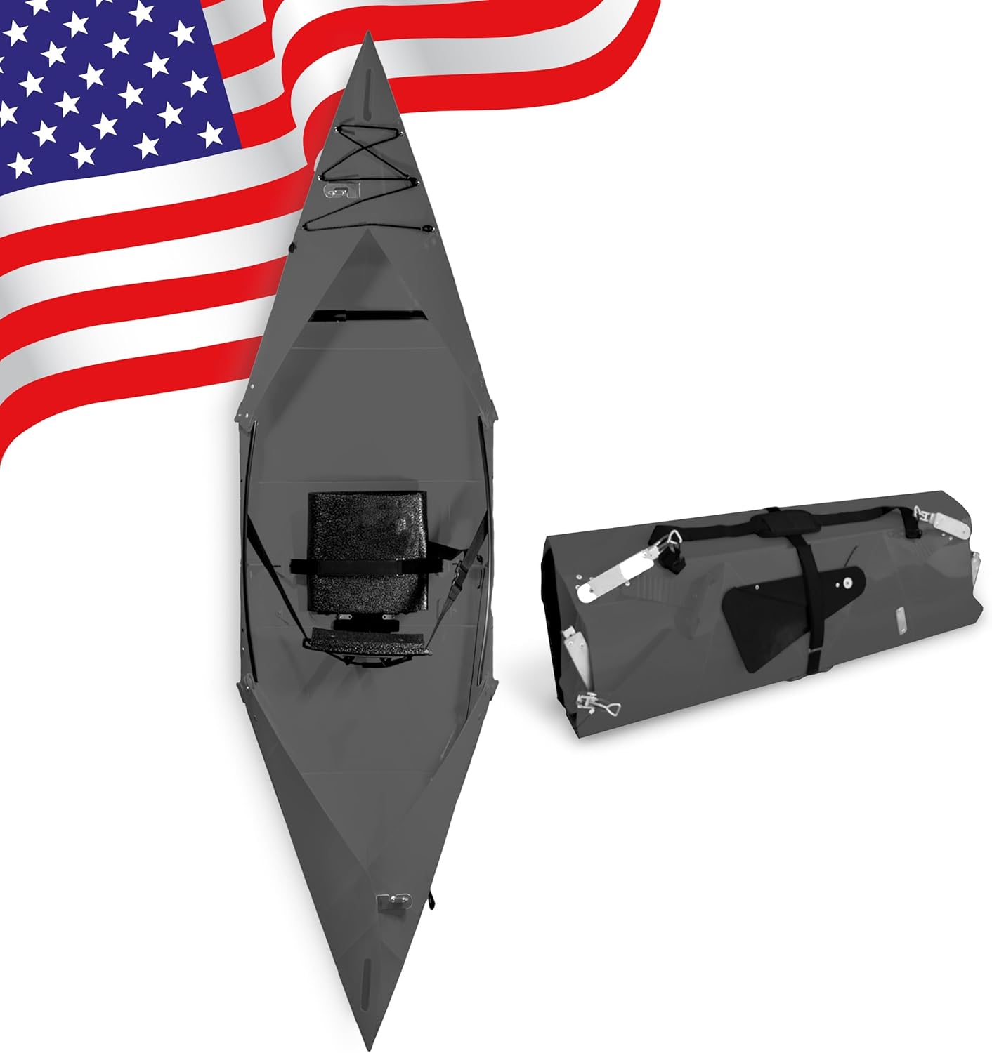 Tucktec 10′ PRO Foldable Kayak – Full Size Folding Kayak – Portable Kayak for Adults – Made in USA Tucktec 10′ PRO Foldable Kayak – Full Size Folding Kayak – Portable Kayak for Adults – Made in USA
