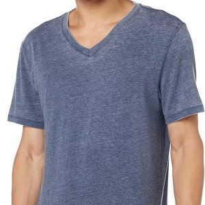 Lucky Brand Men’s Venice Burnout V-Neck Tee
