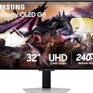 SAMSUNG 32″ Odyssey OLED G8 (G80SD) Series 4K...