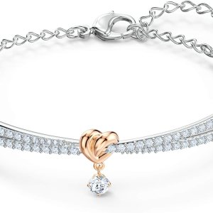 SWAROVSKI Lifelong Heart Necklace, Earrings, and Bracelet...
