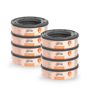 Diaper Genie Bags Refills 270 (Pack of 8) Clean Laundry...