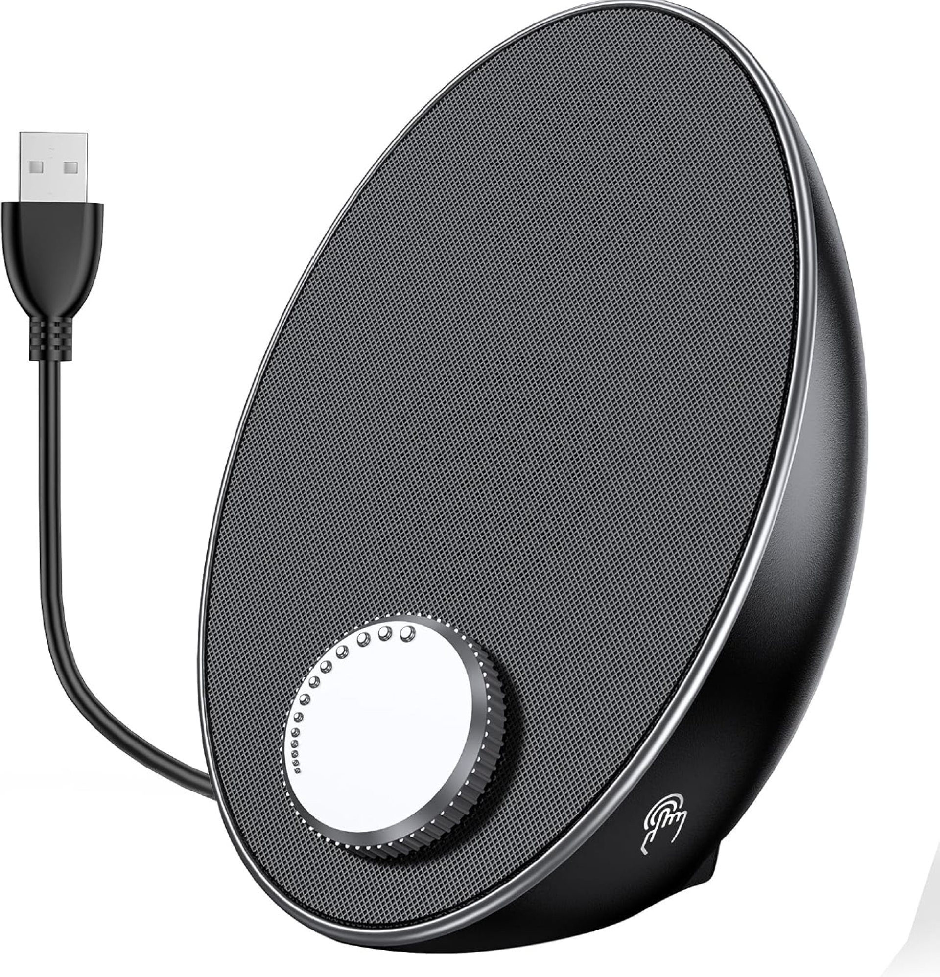 Computer Speakers for Desktop PC – Portable Plug-N-Play Laptop Bluetooth Speakers – External USB Computer Speakers with Easy-Access Volume Knob/Clear Sound for Windows/macOS/ChromeOS/Linux Computer Speakers for Desktop PC – Portable Plug-N-Play Laptop Bluetooth Speakers – External USB Computer Speakers with Easy-Access Volume Knob/Clear Sound for Windows/macOS/ChromeOS/Linux
