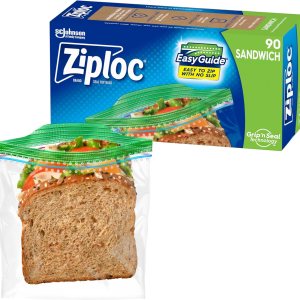 Ziploc Sandwich and Snack Bags, Storage Bags for On...