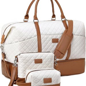 Travel Bag for Women: 21″ Large Weekender Bags...