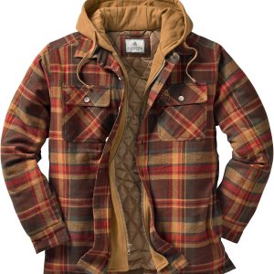 Legendary Whitetails Men’s Maplewood Hooded Shirt...