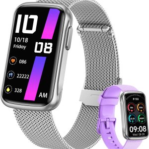 Fitness Tracker Smartwatch for Women Men: Health Activity...