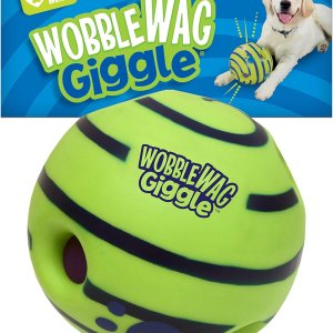 Wobble Wag Giggle Ball, Interactive Dog Toy, Fun Giggle...