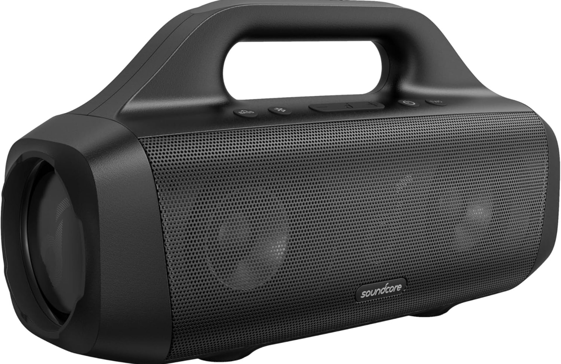Soundcore Anker Motion Boom Waterproof Bluetooth Speaker with Titanium Drivers, BassUp Technology, IPX7, 24H Playtime, App, Built-in Handle, Outdoor Speaker for Camping, Pool, Beach, Backyard Soundcore Anker Motion Boom Waterproof Bluetooth Speaker with Titanium Drivers, BassUp Technology, IPX7, 24H Playtime, App, Built-in Handle, Outdoor Speaker for Camping, Pool, Beach, Backyard