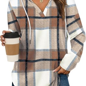 Bofell Womens Fashion Tops Hoodies for Women Pullover...