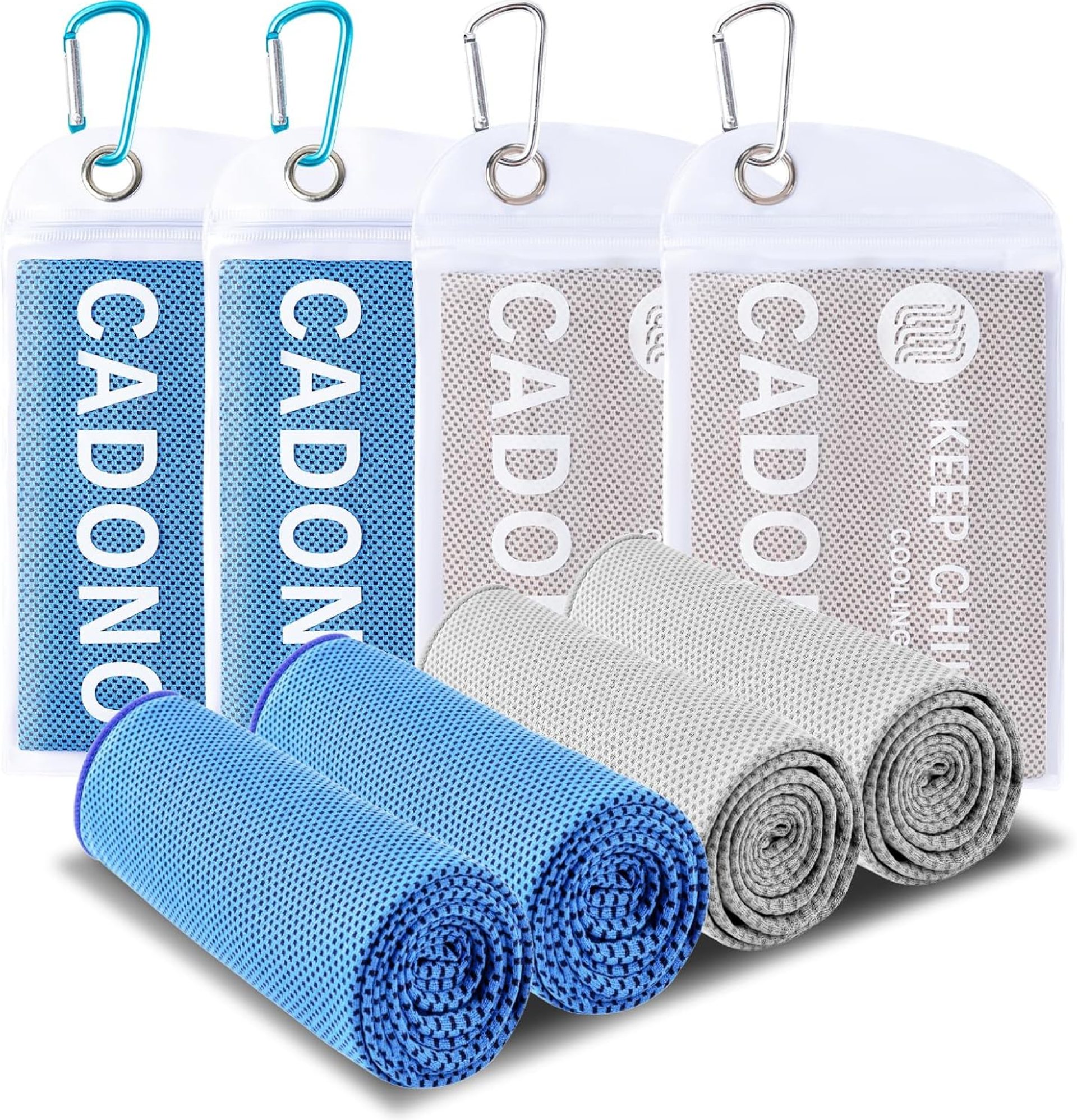 4 Pack Cooling Towel (40″x12″), Soft Breathable Chilly Towel, Ice Towel, Microfiber Towel for Yoga, Sport, Running, Workout,Gym, Camping, Fitness, Workout & More Activities(Multicolor) 4 Pack Cooling Towel (40″x12″), Soft Breathable Chilly Towel, Ice Towel, Microfiber Towel for Yoga, Sport, Running, Workout,Gym, Camping, Fitness, Workout & More Activities(Multicolor)