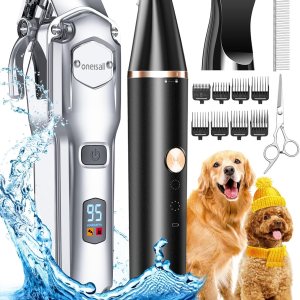 oneisall Dog Grooming Kit for Heavy Thick Hair&Coats/Low...