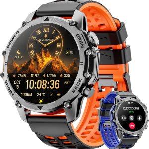 Smart Watch(Calls/Answer)1.52” Military Smart...