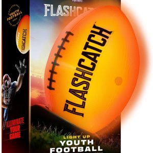 Light Up Football – Glow in the Dark Ball –...