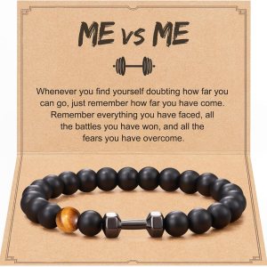 ME VS ME Inspirational Workout Gym Gifts for Men with...