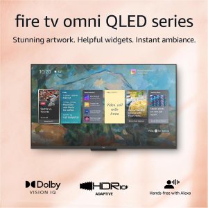 Amazon Fire TV 50″ Omni QLED Series 4K UHD smart...