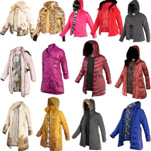 Moda West Bulk Winter Coats, Assorted Sizes Puffer...