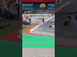 Operaron a Alex Márquez tras el impactante choque en MotoGP que asustó a todos Accidente del piloto Alex Márquez