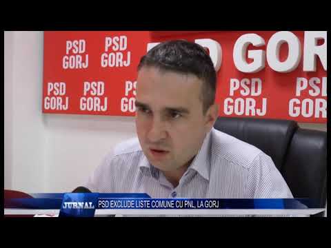 PSD EXCLUDE LISTE COMUNE CU PNL, LA GORJ PSD EXCLUDE LISTE COMUNE CU PNL, LA GORJ