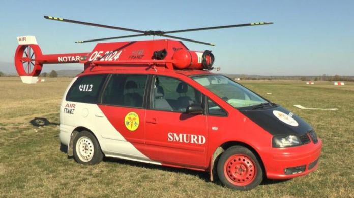 Unde poate fi văzută și cât a costat singura mașină-elicopter din România: „Este senzația copiilor când vin aici. Am pus și o goarnă” Unde poate fi văzută și cât a costat singura mașină-elicopter din România: „Este senzația copiilor când vin aici. Am pus și o goarnă”