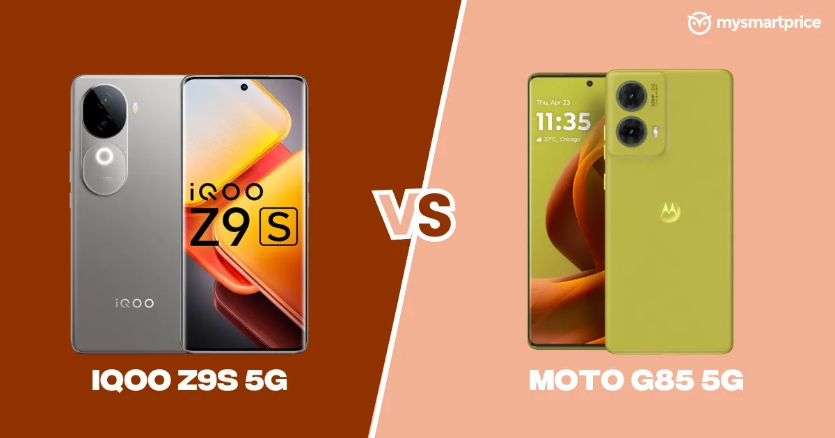iQOO Z9s 5G vs Moto G85 5G: Perbandingan Harga, Spesifikasi, dan Fitur iQOO Z9s 5G vs Moto G85 5G: Perbandingan Harga, Spesifikasi, dan Fitur