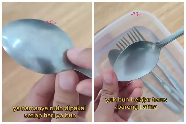 Tanpa Jeruk, Ini Trik Mencuci Sendok juga Garpu Kusam Agar Mengkilat Seperti Baru Lagi Tanpa Jeruk, Ini Trik Mencuci Sendok juga Garpu Kusam Agar Mengkilat Seperti Baru Lagi