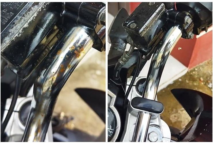 Tak Perlu Pasta Gigi, Begini Cara Bersihkan Noda Karat di Stang Motor Cukup Tambahkan 1 Bahan Dapur Tak Perlu Pasta Gigi, Begini Cara Bersihkan Noda Karat di Stang Motor Cukup Tambahkan 1 Bahan Dapur