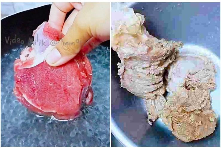 Jangan Dicuci Pakai Air, Begini Cara Membersihkan Daging Sapi Agar Sepertinya tidak Bau dan Alot Jangan Dicuci Pakai Air, Begini Cara Membersihkan Daging Sapi Agar Sepertinya tidak Bau dan Alot