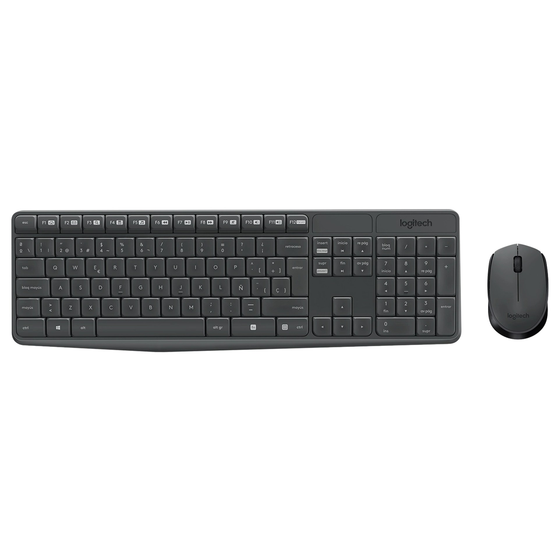 Teclado Inalámbrico LOGITECH MK235 Negro Teclado Inalámbrico LOGITECH MK235 Negro