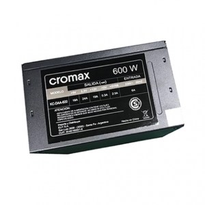 Fuente CROMAX KC-DDA-600 600W Standard ATX Fijo Fuente CROMAX KC-DDA-600 600W Standard ATX Fijo