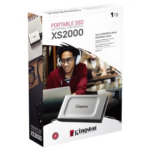 Disco Externo SSD KINGSTON XS 2000 1TB USB 3.2 Gen 2×2 Tipo C Gris Disco Externo SSD KINGSTON XS 2000 1TB USB 3.2 Gen 2×2 Tipo C Gris