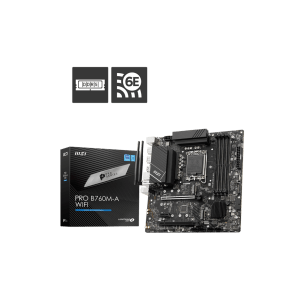 Motherboard MSI PRO B760M-A WIFI LGA1700 DDR5 Motherboard MSI PRO B760M-A WIFI LGA1700 DDR5