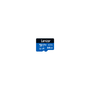 Tarjeta microSDXC Lexar 633x 64GB UHS-I C10 Tarjeta microSDXC Lexar 633x 64GB UHS-I C10