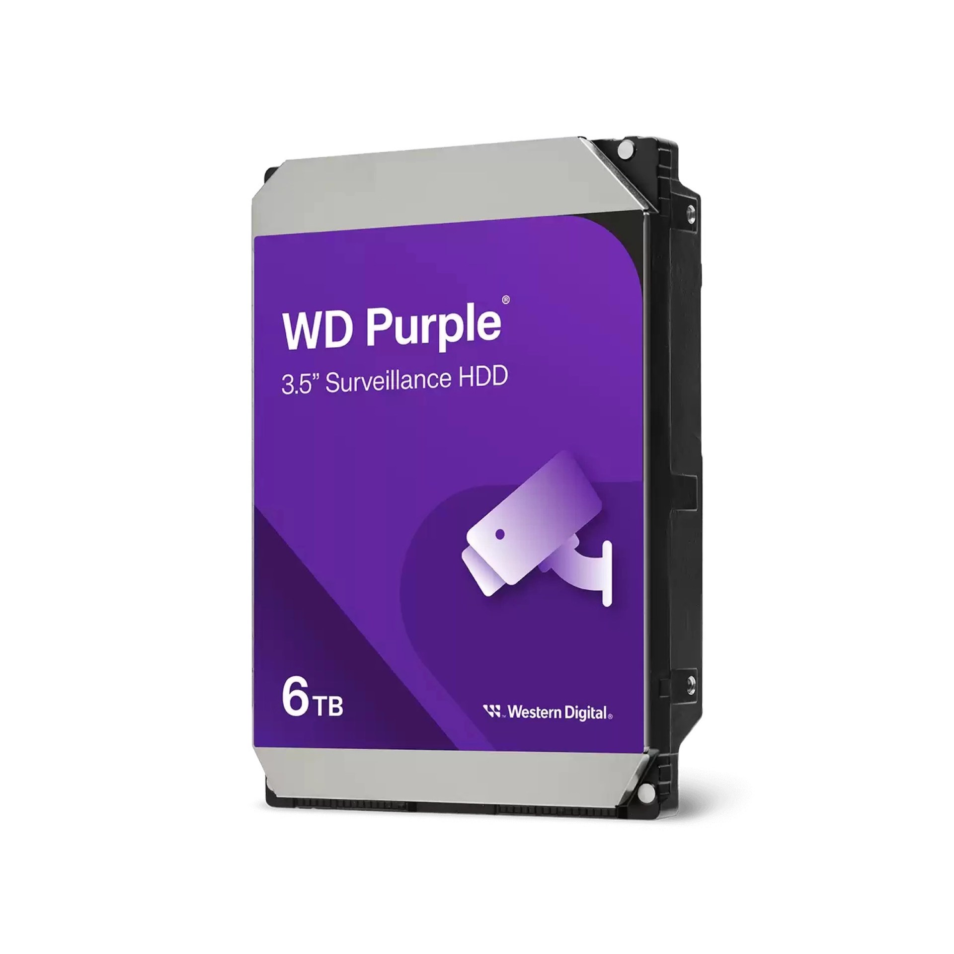 Disco Interno HDD WESTERN DIGITAL Purple 6TB 3.5″ SATA 3.0 256MB Disco Interno HDD WESTERN DIGITAL Purple 6TB 3.5″ SATA 3.0 256MB