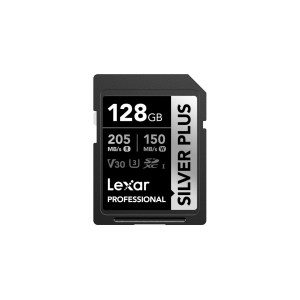 Tarjeta SILVER PLUS SDXC Lexar 128GB UHS-I Tarjeta SILVER PLUS SDXC Lexar 128GB UHS-I